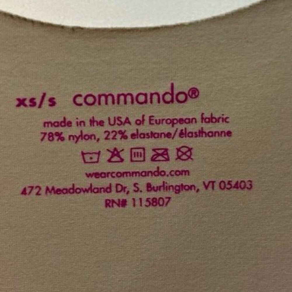 NEW Commando Classic Control Slip Nude Shapewear XS/S - Picture 9 of 12